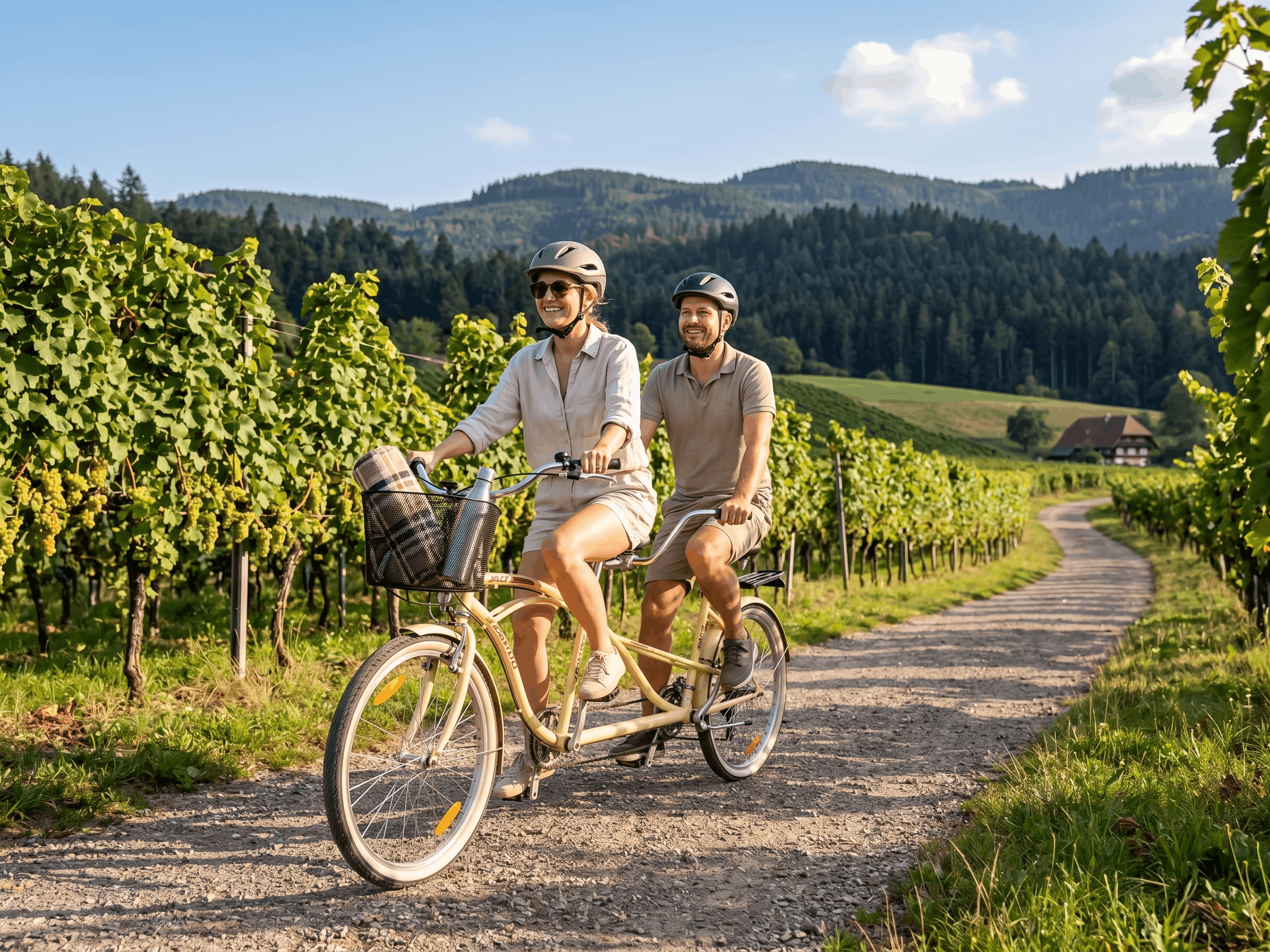 Klassisches Tandem für Touren zu zweit